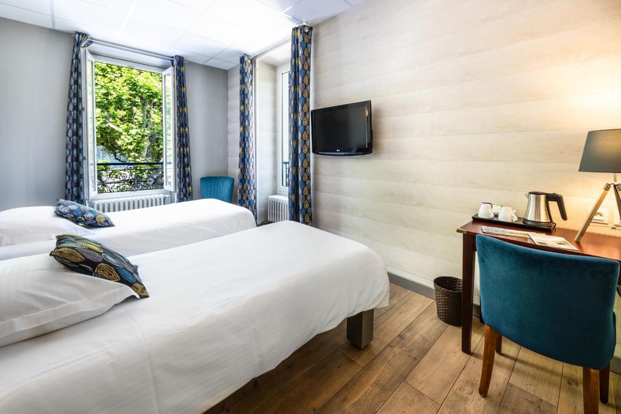 אקס-לה-באינס Hotel Beau Rivage מראה חיצוני תמונה